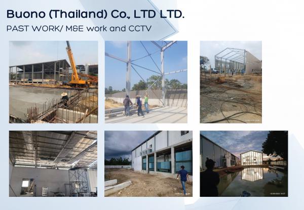 Buono (Thailand) Co, LTD LTD. PAST WORK/ M&E work and CCTV