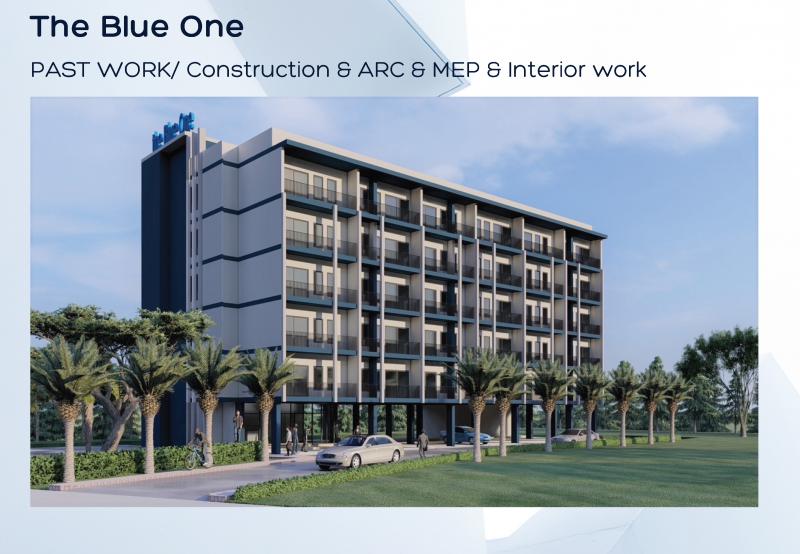 The Blue One PAST WORK/ Construction & ARC & MEP & Interior work